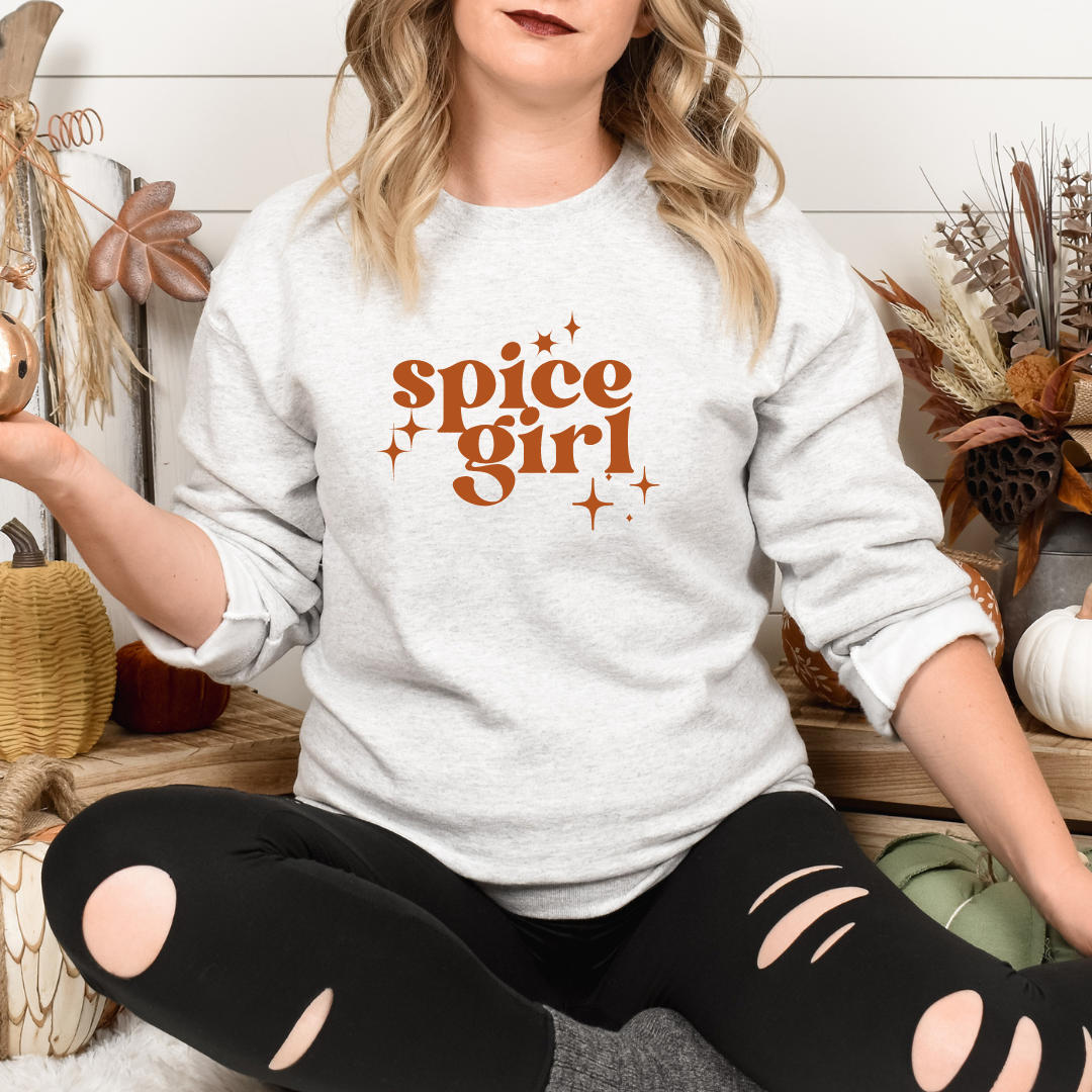 SPICE GIRL VINYL SWEATSHIRT