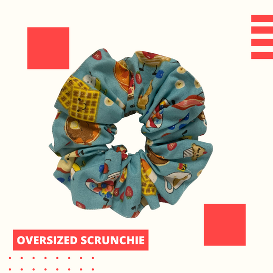 Breakfast Oversize Scrunchie